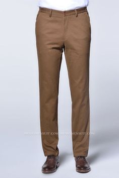 Find Casual Cotton Pants Pure Brown Slim Fit Everyday Trousers for any occasion at BradyMensuit, from casual weekend slacks and chino pants, to mens dress pants and tuxedo pants. Shop online with Brown Solid men's pants in any size you want.. Elegant Full-length Chinos, Slim Fit Brown Dress Pants With Tapered Leg, Brown Slim Fit Dress Pants With Tapered Leg, Brown Slim Fit Dress Pants For Business Casual, Slim Fit Chinos For Business Casual, Brown Casual Dress Pants For Business, Casual Brown Dress Pants For Business, Business Chinos With Pockets And Full Length, Slim Fit Brown Dress Pants With Welt Pockets