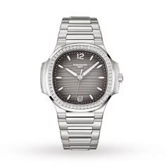 Patek Philippe Watches, Philippe Model, Authentic Watches, Patek Philippe Nautilus, Steel Grey, Patek Philippe, Watch Model, Nautilus