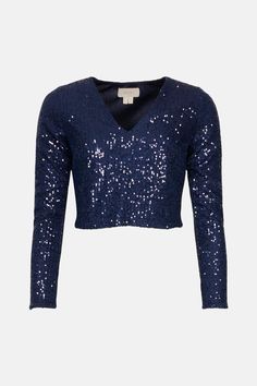 Style: TopFabric: Fancy FabricLength: RegularNeckline: V NeckSleeve Length: Long Sleeve V Neck Long Sleeve Top, Latest Tops, Quick Delivery, Long Sleeve Top, Long Sleeve Tops, Sequin, Sleeve Top, Buy Online, Shop Now