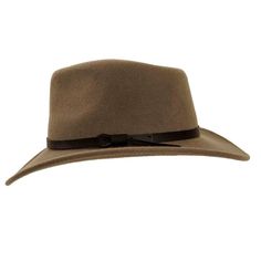 Embrace the allure of adventure with the Pathfinder Mens Wool Felt Outback Hat. Crafted from luxurious wool felt, this hat features an adjustable velcro strap for a perfect fit and a teardrop crown for a touch of sophistication. Perfect for any outdoor excursion, this hat is ready for whatever paths you may wander. Featuring a sewn-in sweatband with a unique hidden pull strap tightening system for a one of a kind fit! Plus we’ll include two adhesive size reducers for an even more custom experien Australian Outback Hat, Straw Cowgirl Hat, White Cowboy Hat, Brown Cowboy Hat, Hats For Big Heads, Leather Cowboy Hats, Surf Hats, Patriotic Hats, Black Cowboy Hat