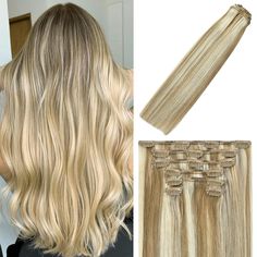 PRICES MAY VARY. High Quality: WindTouch clip in hair extensions are 100% human hair. They are soft and smooth, just as good as your own hair. Quantity: Each pack of WindTouch clip in hair extensions is 70g. Two packs are 140g. If you have thick hair, we recommend purchasing more than 2 packs (usually two packs are enough) to achieve a perfect result. Colors: a variety of popular colors can perfectly match you hair, suitable for every scene in daily life. Comfortable and Natural look: Clips are Hair Bleach, Platinum Hair, Hair Balayage, Remy Hair Extensions, Bleach Blonde, Remy Human Hair Extensions, 100 Remy Human Hair, Clip In Hair, Bleached Hair