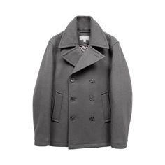 Model Number: MC15332 Features: This double breasted peacoat jacket is perfect for any occasion. This peacoat features a notch lapel, double breasted button closure, long sleeves with banded cuffs, and two front hand pockets with three interior pockets. Wool blend Imported Button closure Dry Clean Only Double breasted button closure Polyester lining Button closure Two front hand pockets; three interior pockets Peacoat Jacket, Michael Kors Men, Front Hand, Wool Peacoat, Casual Attire, Black And Navy, Leather Men, Double Breasted, Leather Women