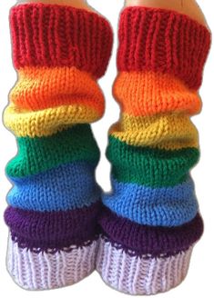 Casual Multicolor Knitted Leg Warmers, Casual Striped Leg Warmers For Winter, Casual Striped Leg Warmers For Fall, Casual Multicolor Fitted Leg Warmers, Casual Stretch Multicolor Leg Warmers, Multicolor Knitted Leg Warmers For Fall, Casual Knitted One Size Leg Warmers, Casual One Size Knitted Leg Warmers, Fitted Multicolor Leg Warmers For Winter