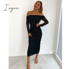 🎁 1. New customer get 7% OFF [Code: 7OFF]🎁 2.Buy 2 and get 10% OFF [Code: 10OFF]🎁 3. Buy 3 and get 15% OFF [Code: 15OFF] Non-stretch Bodycon Dress For Winter Party, Knee-length Ruched Bodycon Dress For Party Season, Winter Party Non-stretch Maxi Dress, Winter Party Dress With Ruched Detail, Winter Party Stretch Midi Dress, Ruched Maxi Dress For Party Season, Ruched Bodycon Dress For Winter Parties, Winter Ruched Bodycon Dress For Party, Fall Party Ruched Maxi Dress