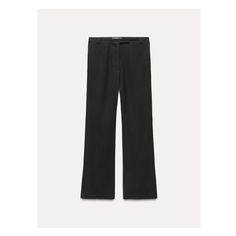 ZARA WOMAN COLLECTIONPants made of modal blend fabric. Mid-rise and belt loops. Side pockets. Pronounced contrast topstitching detail. Straight leg. Front zip, button, and metal hook closure. Zara Classic Jeans For Work, Zara Classic Workwear Jeans, Zara Cotton Bottoms For Workwear, Elegant Ankle-length Jeans For Workwear, Zara Jeans For Workwear, Elegant Zara Cotton Bottoms, Zara Cotton Ankle-length Wide Leg Pants, Zara Wide Leg Pants With Five Pockets, Contrast Topstitching