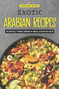 the cover of exotic arabian recipes