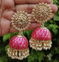 Oxidized Silver Jhumka Temple Jewellery Indian #jhumka #earrings #online #shopping  Artificial Jewellery Online India Indian Jewellery Online Indian Jewellery Design Indian Jewelry Jewelry Design Earrings Cute Earrings Indian Bridal Jewelry Sets Traditional Earrings Bollywood Jewelry gold jhumkas,gold jhumka earrings designs,easy earrings making at home,thread earrings,jhumka making,gold jhumka designs,earring making,jhumka designs,jhumka design,handmade jewelry,simple earrings Peral Earring, Daily Wear Gold Earrings, Jhumka Earrings Gold, Gold Hoop Earrings Outfit, Gold Chandbali, Earrings Latest