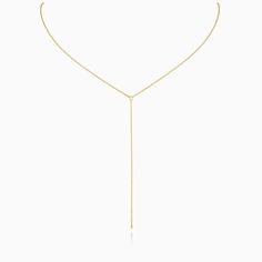 Simple Lariat - Consider the Wldflwrs Luxury Formal Lariat Necklace With Adjustable Chain, Gold Y-shape Necklace For Formal Occasions, Classic 14k Gold Drop Necklace, Formal Gold Y-shaped Necklace, Classic Lariat Necklace With Adjustable Chain, Classic Gold Lariat Necklace With Clavicle Chain, Classic Lariat Necklace With Clavicle Chain, Classic Long Drop Lariat Necklace With Adjustable Chain, Yellow Gold Lariat Backdrop Necklace With Adjustable Chain