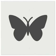 a black butterfly on a white background