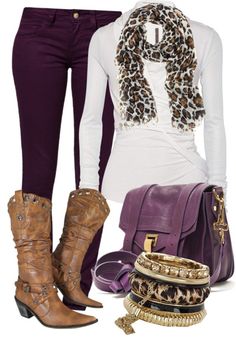 "Untitled #89" by crylee on Polyvore Purple Pants Outfit, Outfit Otoño, Marley Rose, Purple Pants, Clothes Black, Purple Outfits, Dresses Online Shopping, Autumn Style, Wardrobe Ideas