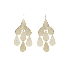 -18k gold plated petite chandelier earring -Measures 2.4" -Handmade in Brazil -Please note that our brand uses natural semi-precious stones--each piece has a unique texture, shine, and color Petite Chandelier, Chandelier Earring, Geometric Statement Earrings, Alphabet Jewelry, Petite Earrings, Stocking Fillers For Her, Forever Jewelry, Jewelry Ring Box, Pet Gift