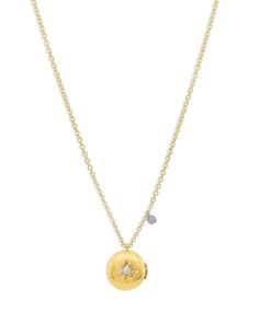 Meira T 14K White & Yellow Gold Diamond Round Locket Pendant Necklace, 16-18 Round Locket, Locket Pendant Necklace, Locket, Yellow White, Gold Diamond, Jewelry Accessories, Yellow Gold, Pendant Necklace, Pendant