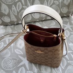 Coach Small Bucket Bag Coach Bucket Bag, Small Bucket Bag, Small Buckets, Pocket Book, Coach Bags, Bucket Bag, Crossbody Bags, Bag Lady, Women Shopping