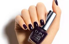 Lincoln Park After Dark Opi, Lincoln Park After Dark, Dark Nail Polish, Opi Nail Colors, Colour Tip Nails, Happy Nails, Opi Nail Lacquer, Opi Nail Polish, Lincoln Park