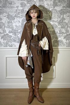 Color: Black, Brown Feature: Embroidery Style: Handsome Include: Cloak*1 (Any of the accessory is not included.) Size (IN) Length Back Swing Width XS 43.70 43. Treasure Hunt Map, Hood Cloak, Coffee Embroidery, Hunting Guide, Pirate Outfit, Punk Dress, Concept Clothing, Treasure Hunting, June 2024