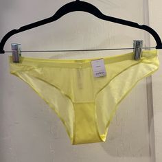 Nwt Auden Cheeky Panty Size: L Color: Yellow Sheer Mesh Cheeky Panty 91% Nylon, 9% Spandex Crotch: 100% Cotton Machine Washable Sheer Stretch High-cut Leg Bottoms, Sheer Nylon Brief Bottoms, Sheer High-waist Nylon Bottoms, Summer Nylon Brief Bottoms, Sheer Solid Nylon Bottoms, Solid Sheer Nylon Bottoms, Solid Nylon Sheer Bottoms, Sheer High-cut Leg Bottoms, Sheer Stretch Bottoms In Solid Color