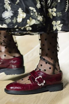 Erdem Socks With Heels, Milano Fashion, Milano Fashion Week, 2018 Fashion, Fall 2018, Shoe Obsession, Shoes Fashion, London Fashion, London Fashion Week