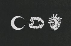 the word c is written in white on a black background with an image of a human heart