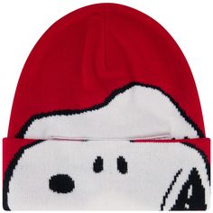 PRICES MAY VARY. SNOOPY BEANIE CAP: Knitted acrylic brimless cap featuring a cute and stylish Snoopy design on the cuff, and a convenient roll down design which allows you to wear the beanie in 2 different ways ONE SIZE: Skully hats can be easily stretched to fit adult men's and women's heads of all shapes and sizes to allow for instant comfort when worn LIGHTWEIGHT AND COMFORTABLE: Skull cap is composed of lightweight and durable knitted acrylic to provide warmth during cold and chilly outdoor Snoopy Design, Snoopy Merchandise, Elf Pets, Cooler Tote Bag, Ugly Xmas Sweater, Living Dead Dolls, Hat Knit, Beanie Cap, Winter Cap