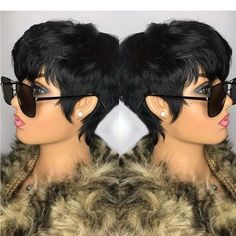 Yviann Pixie Cut Wig Brand New Comes With Wig Cap Open To Offers! 27 Piece Hairstyles, Women Pixie Cut, Short Cut Wigs, Short Pixie Wigs, Short Human Hair Wigs, Short Sassy Hair, Brazilian Remy Hair, Sassy Hair