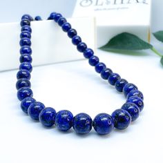 Welcome to Our Store ❤💕 ►►If you are looking for a Unique Christmas Gift for your lover, this Necklace is for you ► Necklace ; Produced from 8mm Blue Lapis Lazuli Stone. ► When You Get The Necklace, I Will Have Sent You A Gift Bracelet. ►Our necklace is Adjustable necklace. Our Bracelet is Elastic Bracelet.  ►► Who can buy this product? ► A great option for those looking for a Men's or Women's Valentine necklace ► A great option for those looking for a blue necklace! ► A great option for those 8mm Round Beads Jewelry As Gift, Blue Lapis Lazuli Necklace With Large Beads, Blue Lapis Lazuli Jewelry With Large Beads, Lapis Lazuli Beaded Necklaces With Large Beads As Gift, Lapis Lazuli Beaded Necklace With Large Beads For Gift, Sapphire Jewelry With 8mm Beads, Lapis Lazuli Beaded Necklaces For Gift, Blue Lapis Lazuli Crystal Necklaces With Round Beads, Single Strand Lapis Lazuli Beaded Necklace As Gift