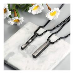 "GUARANTEED DELIVERY BEFORE CHRISTMAS! Personalized TWIST BAR NECKLACE for Men Custom Engraved Jewelry Pendant Necklaces Groomsmen Gifts for Him Dad Boyfriend Gift Women Couples ▬ 𝗔𝗕𝗢𝗨𝗧 𝗨𝗦 ▬ PrecisionMemory aspires to create moments that last a lifetime with our personalized gifts for him & her. * Ships within 24 Hours. * Designed in Los Angeles, California. * Etsy Star Seller Order & Product Support. * Free 90 Day Returns & Exchanges. Please feel free to reach out to us with any questions. ▬ 𝗣𝗥𝗢𝗗𝗨𝗖𝗧 𝗜𝗡𝗙𝗢𝗥𝗠𝗔𝗧𝗜𝗢𝗡 ▬ Elevate his style with our Personalized Bar Necklace, an exceptional gift choice for men. This sleek accessory can be customized with names, dates, or meaningful words, adding a unique and sentimental touch. Carefully crafted, it combines style and sentim Bar Necklace Personalized, Gift Husband, Groomsmen Gifts, Personalised Gifts For Him, Bar Pendant, Timeless Gifts, Necklace For Men, Engraved Jewelry, Jewelry Pendant