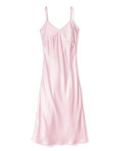 100% Mulberry Pink Silk Cosette Night Dress – Petite Plume Luxury Sleepwear, Silk Nightgown, Pink Silk, Sweetheart Neckline, Night Dress, Pullover Styling, Night Gown, Pink Dress, Pink Ladies