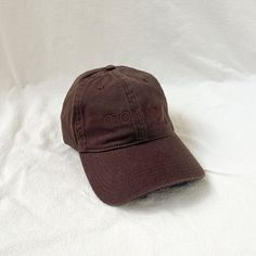 Montce Dad Hat (Brown) Classic Brown Baseball Cap With Curved Brim, Brown Cap For Everyday, Brown Cap For Everyday Wear, Brown Dad Hat, One Size, Everyday, Brown Dad Hat For Everyday Use, Brown Dad Hat For Everyday Wear, Classic Brown Baseball Cap With Flat Brim, Classic Brown Flat Brim Baseball Cap, Adjustable Brown Hat With Curved Brim