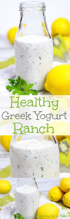 this is a healthy greek yogurt ranch recipe