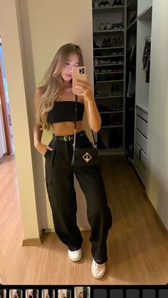 Look Black Night, Outfit Discoteca Night Summer, Look Patty, Slip Dress Street Style, Looks Show, Outfits Con Jeans, Party Outfits Night, Flipagram Instagram, Outfit Night