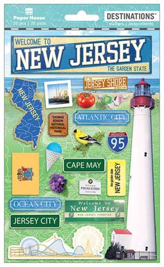 the new jersey sticker book