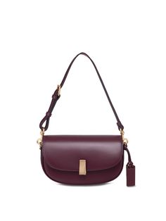 Composition : (Shell) Italian cowhide (lining) microfiberColor : MULBERRYCountry of Origin : CHINA Burgundy Leather Flap Bag With Detachable Strap, Elegant Burgundy Leather Flap Bag, Formal Burgundy Leather Shoulder Bag, Burgundy Leather Shoulder Bag With Smooth Grain, Cute Purses Handbags, Cute Purses, Small Bags, Purses And Handbags, China