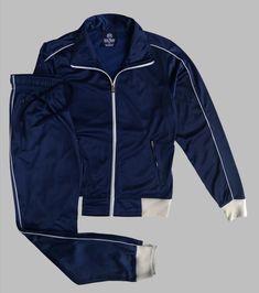 Upgrade your leisure wardrobe with our Women’s Classic Jogger Tracksuit. Crafted from high-quality materials, this plain Jogging Set offers both style and comfort. The perfect Lounge Outfit for any activity, it features a classic jogger design and comes in a variety of colors. Elevate your workout routine with this must-have set. About this item1.Full zip up track jacket with 2 zippered side pockets2.Trimmed jogger pants tracksuits with 2 zippered side pockets3.Plain 2-piece matching track jacket and track pants Set with comfortable fitting4. 60% Cotton 40% Polyester5.True to size Product detailsFabric type: 60% Cotton, 40% PolyesterCare instructions: Machine WashOrigin: Imported Lounge Outfit, Joggers Track Pants, Suit For Women, Jogging Suit, Tracksuit Women, Active Women, Track Jacket, Track Jackets, Designer Collection