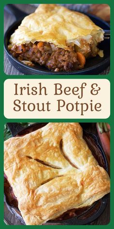 Ground Beef Carrots, Potpie Recipe, Food Food Recipes, Irish Dinner, Irish Recipes Authentic, Irish Cooking, Irish Dishes, Irish Beef