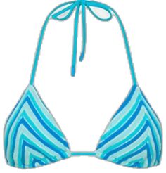 Blue Triangle Top Halter For Poolside, Blue Triangle Halter Top For Poolside, Blue Triangle Halter Swim Top, Blue Triangle Halter Top For Swimming, Blue Triangle Halter Top For Summer, Blue Triangle Top Halter For Swimming, Blue Triangle Halter Top For Beach Party, Blue Triangle Halter Top For Beach, Triangl Swim