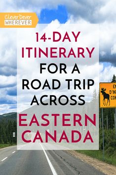 Thinking about a Canada road trip? This 14 Day Itinerary takes you from Montreal to PEI. Download the free guide! Eastern Canada Travel, Eastern Canada Road Trip, East Coast Canada, East Coast Vacation, East Coast Travel