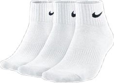 Sporty Nike Socks For Sports, Comfortable Nike Sports Socks, Nike Anti-odor Sports Socks, Nike Sporty Socks For Sports, Nike Anti-odor Socks For Sports, Nike Sports Socks, Nike Breathable Training Socks, Casual White Socks For Gym, Nike White Sports Socks