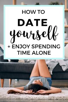 Are you single and feeling lonely? Struggling to love yourself, right now? Click here for how to date yourself, including 30 date yourself ideas and things to do alone, perfect for single ladies. This is how you fall in love with yourself. Take the challenge, find ways to date yourself, and enjoy your me-time. Spiritually Healthy, Wellness App, Wellness Apps, Mindset Shift