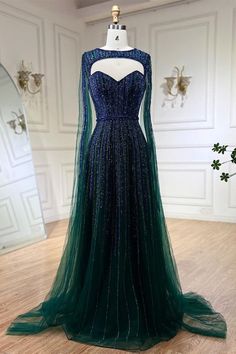 Runway Evening Beaded Maxi Dress | Jewelclues #color_emerald green Sparkling Sequin Evening Dress With Sweetheart Neckline, Sparkling Evening Dress With Sweetheart Neckline, Sparkling Sequin Dress With Sweetheart Neckline For Evening, Fitted Sequin Tulle Evening Dress, Fitted Tulle Evening Dress With Sequins, Sparkling Fitted Tulle Evening Dress, Green Embellished Evening Dress With Sweetheart Neckline, Sequin Dress With Sweetheart Neckline In Glitter Tulle, Fitted Sparkling Evening Dress In Glitter Tulle