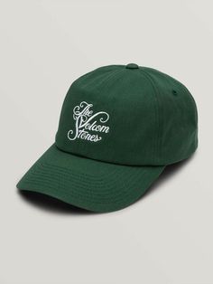 DESCRIPTION Light and comfortable, the 100% cotton Got it from my dad Hat features a pre-curved brim and a shiny nickle adjustable closure at back strap. Curved brim hat with shiny nickle adjustable closure at back strap Vintage Green Dad Hat With Curved Bill, Green Cotton Dad Hat, One Size, Green Cotton Dad Hat One Size, Adjustable Green 5-panel Dad Hat, Green Cotton 5-panel Baseball Cap, Green Adjustable 5-panel Dad Hat, Green Cotton Curved Bill Hat, Green Curved Bill Dad Hat For Streetwear, Green Cotton Baseball Cap With Curved Visor