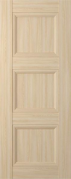 a close up view of a door with wood grains on the front and side panels