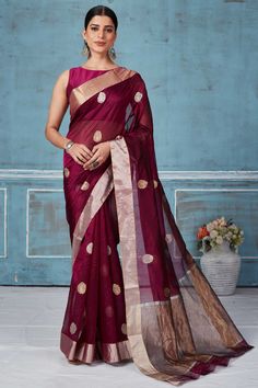 Buy wine color Pattu silk sari online in USA with silver zari motifs. Look your best on festive occasions in latest designer saris, pure silk saris, Kanchipuram silk sarees, handwoven sarees, tussar silk sarees, embroidered sarees from Pure Elegance Indian fashion store in USA.-full view Silk Saree With Silver Zari, Pattu Silk Saree, Tussar Silk Sarees, Elegant Wine, Fashion Journals, Tussar Silk Saree, Traditional Fabric, Buy Wine, Silk Sari