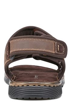 When the weather warms, you'll reach for this cushioned sandal built on a footbed that's flexible, lightweight and responsive to give back energy. Leather and textile upper/leather lining/synthetic sole Imported Silver Jewelry Box, Brown Fits, Mom Jewelry, Fragrance Design, Luxury Gifts, Frame Denim, Tie And Pocket Square, Mens Sandals, Strap Sandals