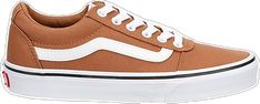 Casual Brown Canvas Shoes For Spring, Vans Canvas Shoes For Skateboarding In Spring, Casual Brown Canvas Shoes, Casual Brown Vans Skate Shoes, Brown Vans Sneakers For Spring, Casual Vans Canvas Shoes, Vans Casual Canvas Shoes, Vans Brown Sneakers For Spring, Casual Vans Cotton Skate Shoes