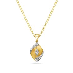 Modern style diamond Jewelry. These Necklace are made of gold and diamond material and are capable of reflecting some light to produce a natural glow. A unique feature found only in premium jewelry. Info-These Necklace are handmade in 14k Yellow Gold : 4. 171 grams ,and Diamond : 0. 35 cts (PSM-0230)  This jewelry is made by hand featuring detailed workmanship. Be careful to avoid dropping or banging as physical impacts can result in damage to the pieces including stones falling off. To care for your or jewelry, take caution to keep away from harsh chemicals, Perfume, and Water. You may wipe with a clean polishing cloth to maintain a beautiful shine. Keep in mind that extensive exposure to saltwater, sunlight, or harsh chemicals can permanently damage your handmade jewelry. When not in use Brilliant Cut Marquise Diamond Necklace, Fine Jewelry Diamond Necklace With Diamond Accents, Marquise Diamond Cut Necklace, Marquise Diamond Necklace With Diamond Cut, Exquisite Marquise Diamond Necklace, Fine Jewelry Diamond White Necklaces With Diamond Accents, Fine Jewelry Diamond Necklace With Marquise Single Cut Diamonds, Fine Jewelry Marquise Diamond Necklace With Single Cut Diamonds, Fine Jewelry Diamond-shaped Necklace With Diamond Accents