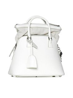 Body: 100% Calf leather Contrast: 79% Cotton, 15% Polyester, 6% Other fibers Lining: 100% Cotton Designer White Calf Leather Bag, Luxury White Calf Leather Bag, White Calf Leather Shoulder Bag With Double Handle, White Calf Leather Bag For Everyday Use, White Calf Leather Tote Bag, White Calf Leather Shoulder Bag For Daily Use, White Calf Leather Satchel Shoulder Bag, White Calf Leather Shoulder Bag With Soft Leather, White Calf Leather Shoulder Bag With Removable Pouch