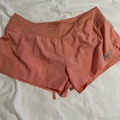 Peach Color Running Shorts Dri-Fit Nike Nwt Size : Xl Pink Nike Bottoms With Pockets, Nike Pink Bottoms With Pockets, Nike Pink Athletic Shorts For Summer, Summer Sports Pink Bottoms, Pink Summer Sports Bottoms, Pink Athletic Shorts With Pockets For Spring, Pink Nike Athletic Shorts For Spring, Nike Pink Athletic Shorts For Spring, Spring Nike Pink Athletic Shorts