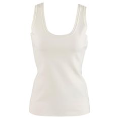 SALVATORE FERRAGAMO tank top comes in a white viscose blend ribbed knit. Made in Italy.New with Tags. Marked: S Measurements: Bust: 30 inches Length: 21.5 inches Reference No.: 128239 Category: Casual Top More Details Brand: SALVATORE FERRAGAMO Gender: Female Size: S Color: White Fabric: Viscose Blend Style: Tank Condition: 1. New wtih Tags Age Group: Adult Casual Top, White Fabric, White Fabrics, Top Casual, Salvatore Ferragamo, Casual Tops, Ribbed Knit, In Italy, Tank Top