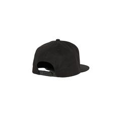 100% cottonMade in ChinaSix-panel constructionCotton twillEmbroidered eyelet ventsAdjustable backstrap Black Cotton Dad Hat With Flat Brim, Cotton Snapback Baseball Cap With Adjustable Fit, Adjustable Cotton Trucker Hat With Flat Bill, Black Cotton Snapback Hat With Flat Bill, Adjustable Cotton Snapback Hat For Streetwear, Adjustable Cotton Snapback Baseball Cap, Adjustable Cotton Snapback Baseball Hat, Black Cotton Snapback Hat, Adjustable Cotton Snapback Hat