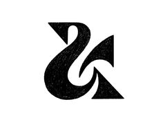 a black and white logo with the letter s in it's center, as well as an arrow